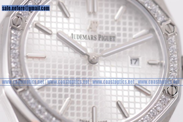 Audemars Piguet Royal Oak Lady Replica Watch Steel 15400OR.OO.D088CR.02Dwht (EF)